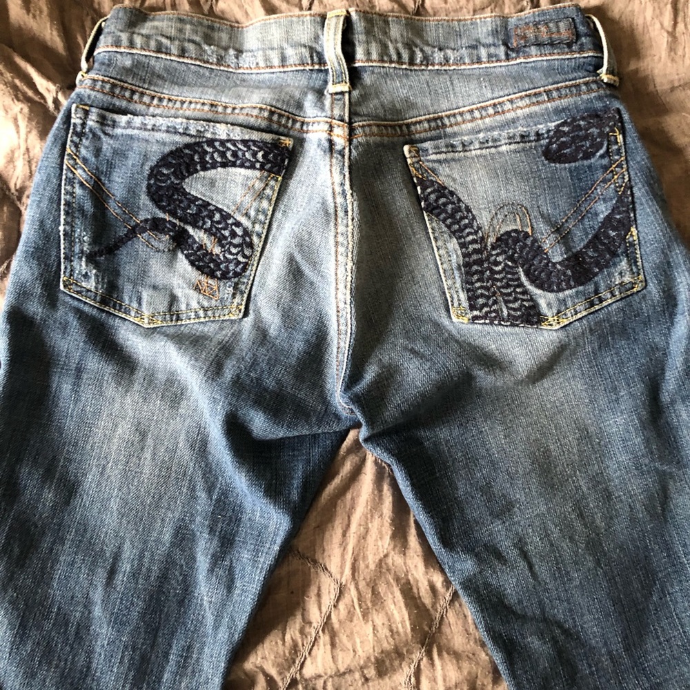 Citizens Of Humanity Serpent Pocket Denim sz 26